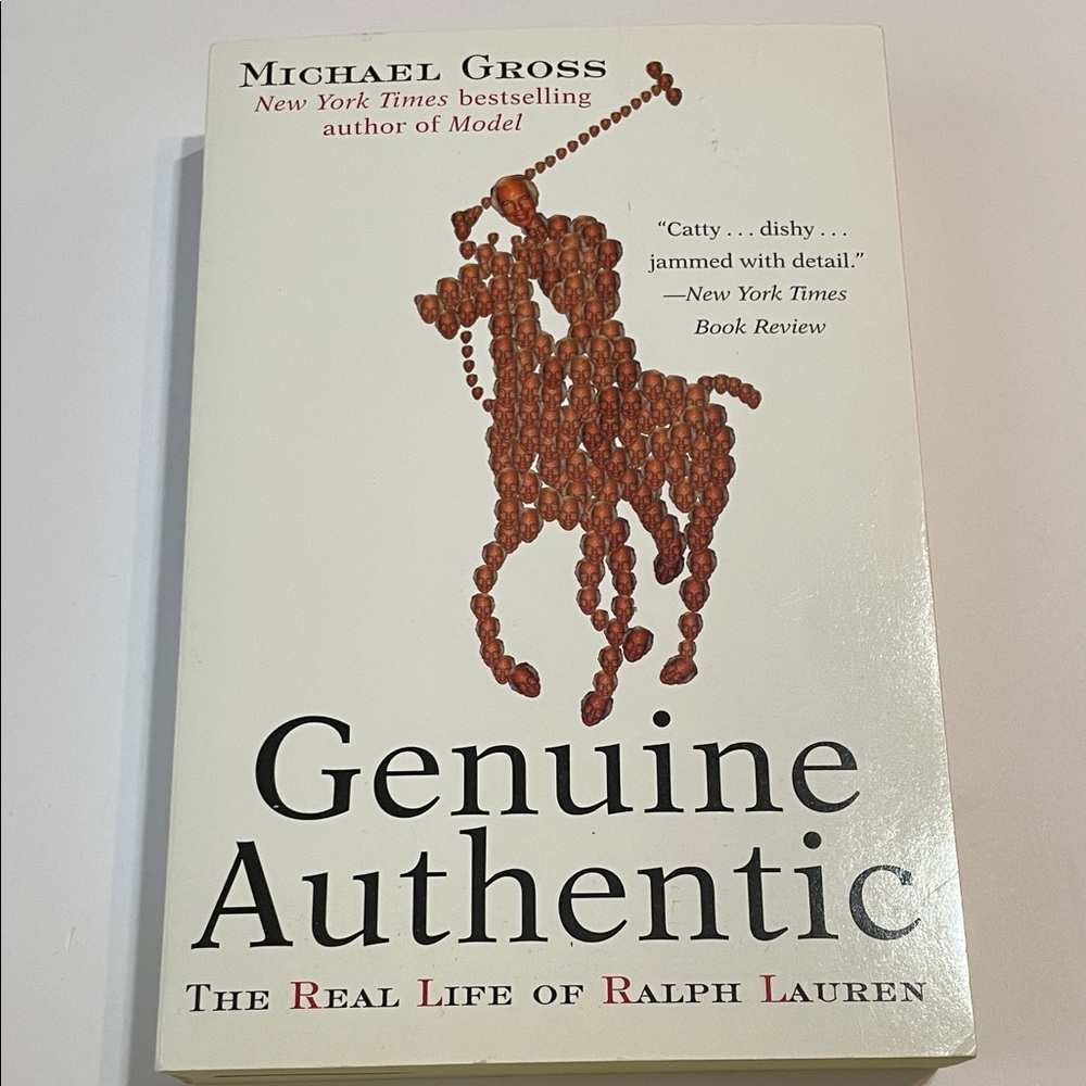 Ralph Lauren Paperback Biography ‘Genuine Authentic’